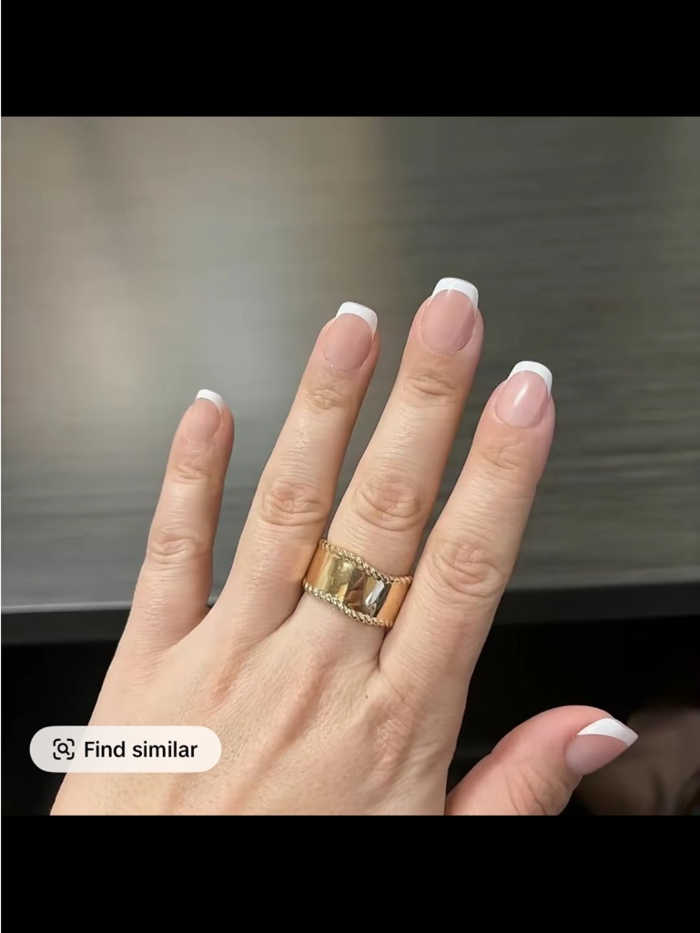 Classic French Square Nails - Press On Nails